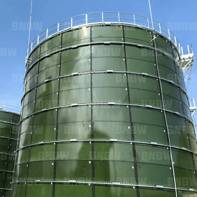 Penyimpanan Petrokimia bagi Tangki Keluli Bercantum Kaca dari pengeluar China 