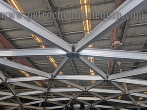 储罐直径5-100m铝制测地圆顶如何安装